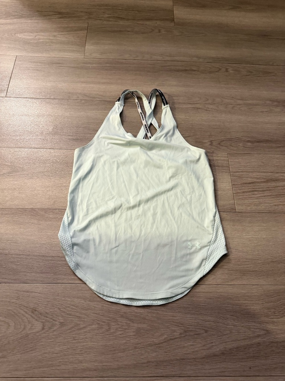 Under Armour Women's Light Blue Crossback Performance Tank